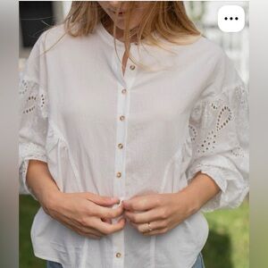 Neuflora Button-Down Blouse